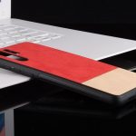 Maskice za Huawei: Dvobojna hibridna maska "Splice" za Huawei P30 Pro - bež crvene